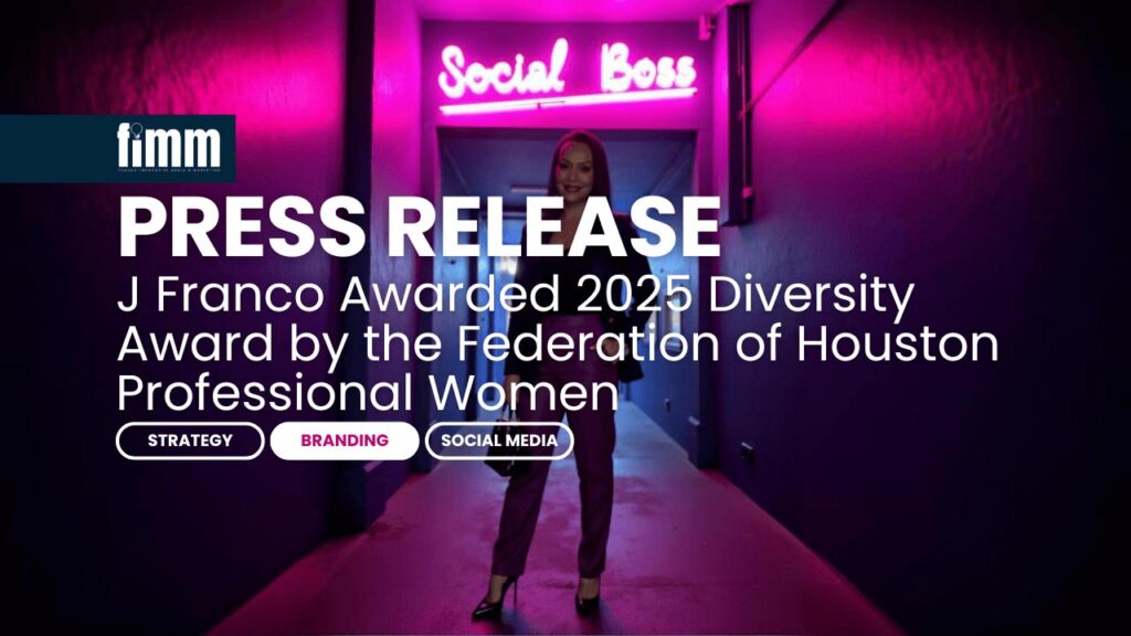 J Franco Awarded 2025 Diversity Award By The Federation Of Houston Professional Women